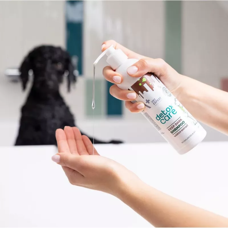 VetExpert Detox Care Deep Dark szampon dla psów i kotów, 250 ml