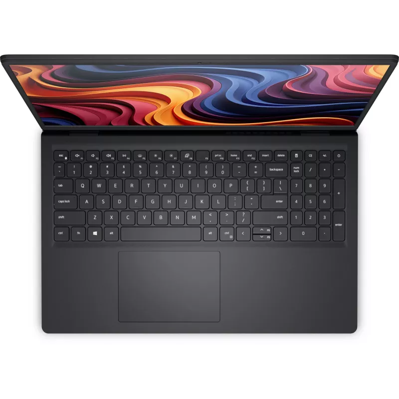 Dell 15 DC15255/AMD Ryzen 5 7520U/8GB/512GB SSD/15.6 FHD/AMD Radeon 610M/WLAN + BT/US Kb/3 Cell/W11Home/Carbon Czarny/3yrs Basic Onsite