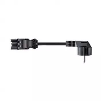 Kabel zasilający Bachmann 375.045, 3 m, czarny