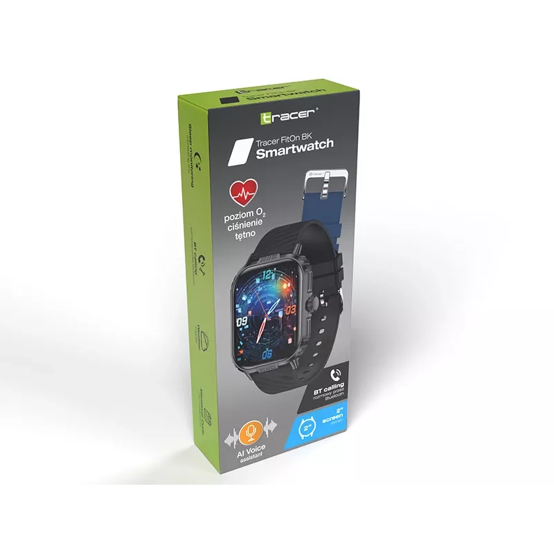 Tracer 47635 FitOn Smartwatch Czarny