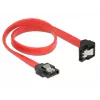 Kabel SATA DeLOCK 83978 0,3 m SATA 7-pin czarny czerwony