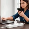 Adapter gniazdkowy USB-A, 5W, 5V/1A, 1xUSB-A biały