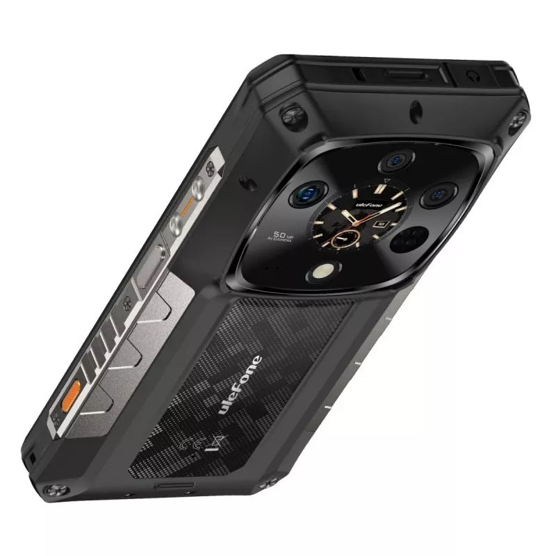 Wzmocniony smartfon UleFone Armor 28 Ultra 5G — 16 GB RAM, 1 TB pamięci, czarny