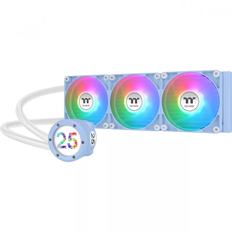 Hybrydowe chłodzenie Thermaltake TH360 V2 Ultra ARGB 12 cm Niebieski 25,8 sonów
