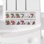 Maszyna do szycia Overlock Singer 14T968, prąd elektryczny, biała