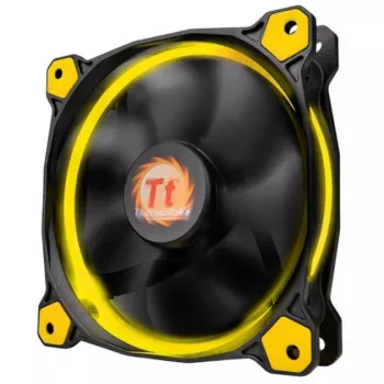 Wentylator obudowy Thermaltake Riing 14 LED 140 mm czarno-żółty