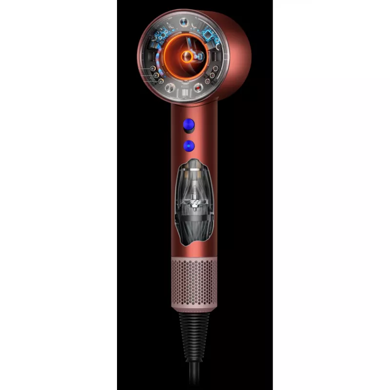 Suszarka do włosów Dyson Supersonic Nural Truskawkowy brąz, 1600 W, 3 ustawienia prędkości