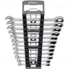 Zestaw kluczy oczkowych Wiha 44665 — 13 sztuk, metryczne 8–19 mm