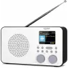 Radio internetowe TECHNISAT VIOLA 2 C IR — Tuner analogowy i cyfrowy, DAB+/FM, Wi‑Fi, 3 W, 2,4-calowy TFT, 3,5 mm, Czarny/Biały