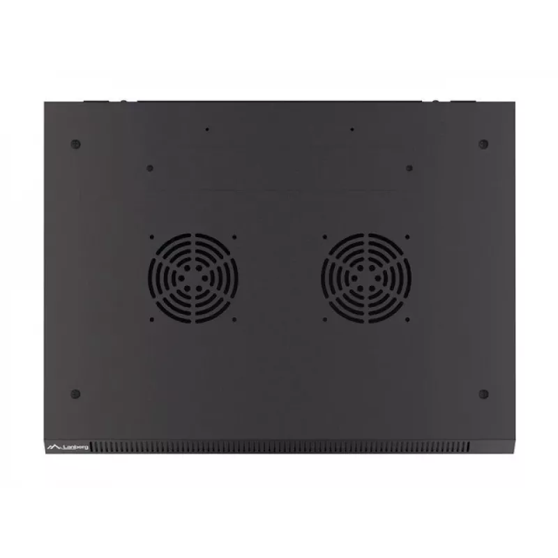 Lanberg Szafa ścienna 19'' Demontowana płaski Pack 27U/600x450mm Czarna