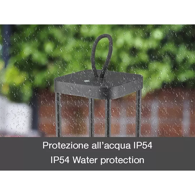 Latarka akumulatorowa Beper P207ILI100 — czarna, przenośne oświetlenie LED