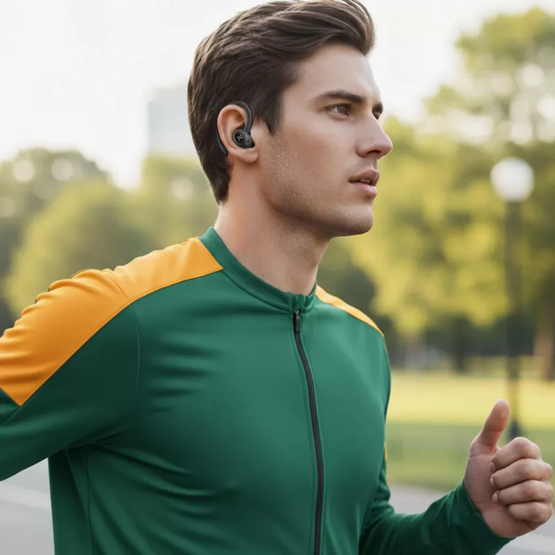 Bezprzewodowe słuchawki sportowe MANTA Rytmo Sport 2 MATWS012BK — True Wireless, douszne, czarne