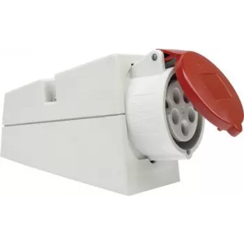 Gniazdo ścienne AS Schwabe 60430 — CEE 16 A 5‑biegunowe 400 V gniazdo przemysłowe