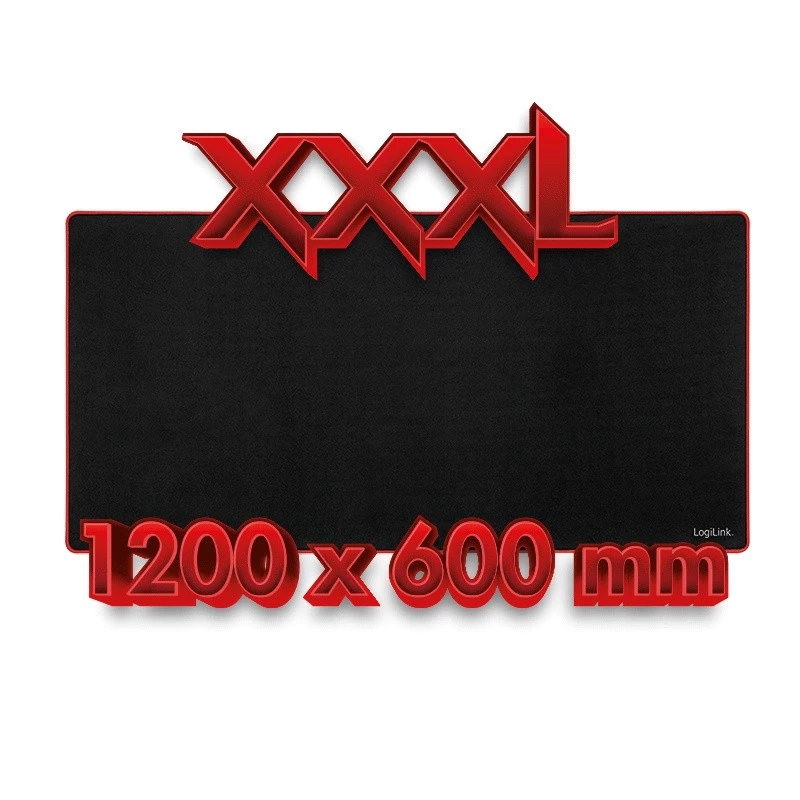 Podkładka pod mysz gamingowa XXXL, czarna
