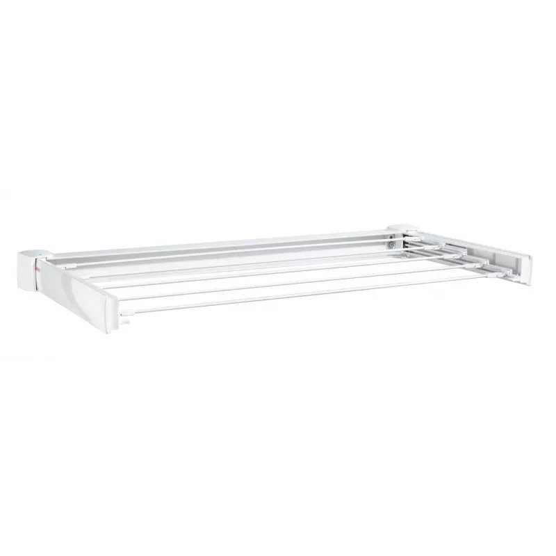 Montowana na ścianie suszarka Leifheit Telegant 30 Protect biały, szerokość 720 mm, głębokość 370 mm, linka 3 m