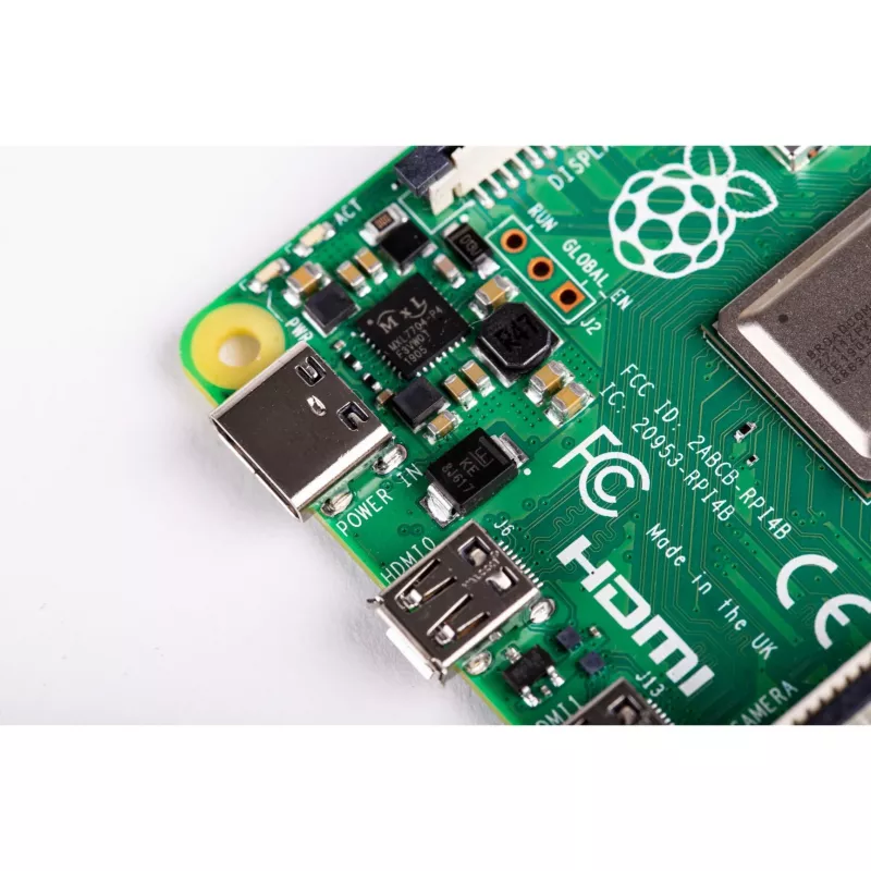 Raspberry Pi 4 Model B - Einplatinenrechner - Broadcom BCM2711 / 1.5 GHz - RAM 2 GB - 802.11a/b/g/n/ac, Bluetooth 5.0 (Raspberry-PI-4-2GB)