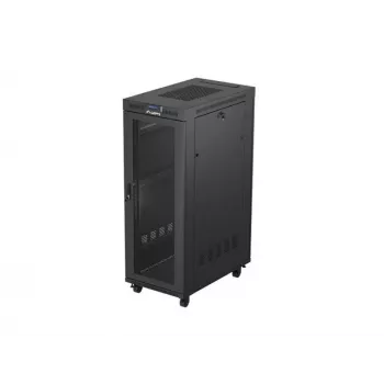Szafa rack LANBERG FF01-6032-23BL 19 cali wolnostojąca 32U, czarna