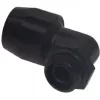 Alphacool HF Screw-In Fitting TPV Metal - 90° Rotatable 12,7/7,6mm - Czarny (17455)