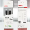 UNITEK Y-C474BK kabel USB USB 3.2 Gen 1 (3.1 Gen 1) 1 m USB A USB C Czarny