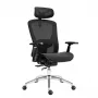 Obrotowy fotel Expert 5.3 Czarny Mesh