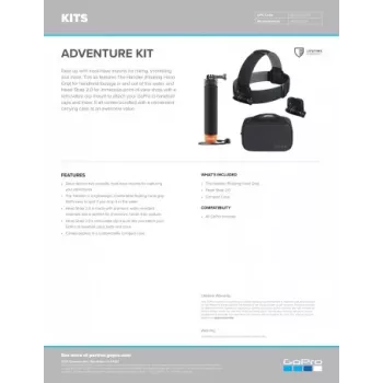 Zestaw Adventure Kit 3.0 (aparat nie jest dołączony)