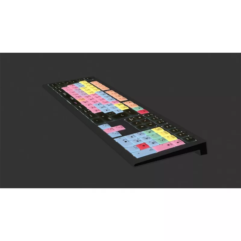 Logickeyboard ASTRA 2 USB QWERTY klawiatura Czarny Full-size 104 Keys
