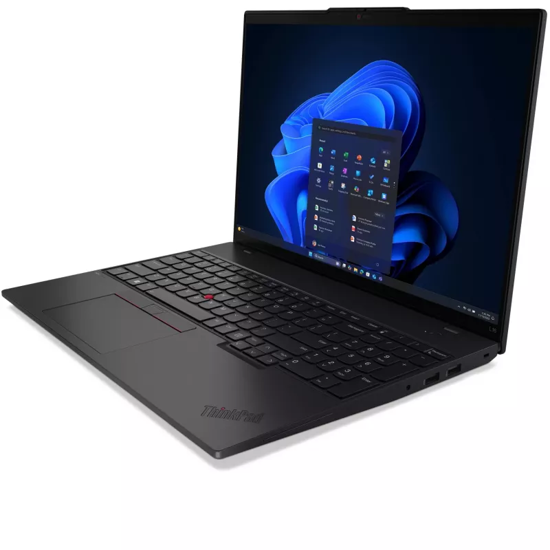 Lenovo ThinkPad L16 Gen 2 (AMD) AMD Ryzen™ 5 PRO PRO 215 Laptop 40.6 cm (16 cali) WUXGA 32 GB DDR5-SDRAM 1 TB SSD Wi-Fi 7 (802.11be) Windows 11 Pro Czarny