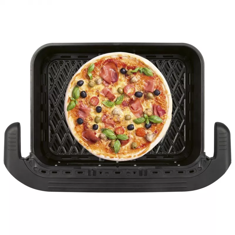 ProfiCook PC-FR 1313 H podwójna frytkownica beztłuszczowa, 10 L, 2400 W, czarno-stalowa nierdzewna