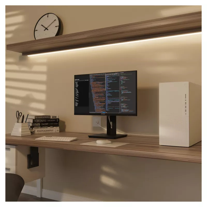 JAPANNEXT 4K UHD Monitor 60,45cm (23,8) 3840x2160 Pixel,IPS Panel, 8 ms, 60 Hz, AMD FreeSync, HDMI, DisplayPort (JN-IPS2380UHDR-C65W-HSP)