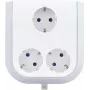 Gniazdko elektryczne REV 0020330112 szaro-białe