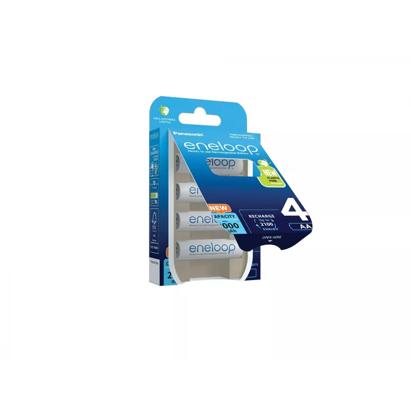 Akumulatory PANASONIC ENELOOP AA 2000 mAh 4 szt. (BK-3MCDE/4CP)