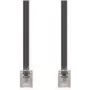 Kabel telefoniczny e+p T 11 3 m przezroczysty czarny
