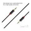 SBS TECABLE35KR - Audiokabel - mini-phone stereo 3,5 mm männlich zu mini-phone stereo 3,5 mm männlich - 1,5m - Schwarz (TECABLE35KR)