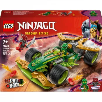 Zestaw konstrukcyjny LEGO NINJAGO Lloyd's Action Speedster 71828, 181 elementów, 2 minifigurki, wiek 7+