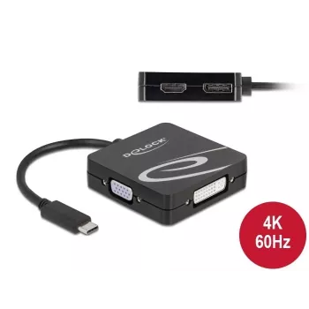 Adapter USB Type-C DeLOCK 63129