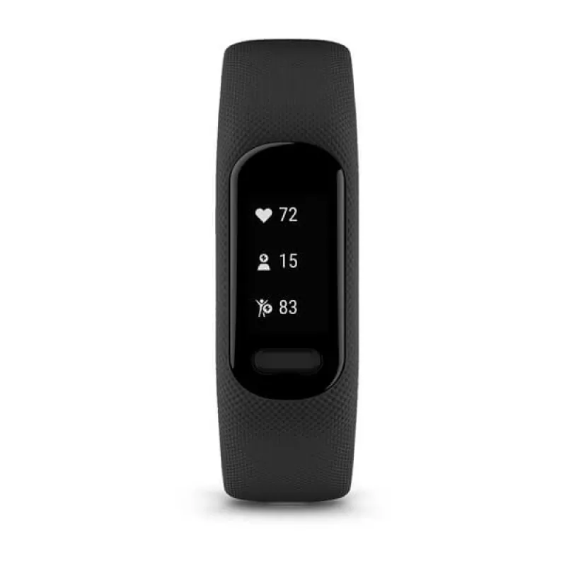 Garmin VIVOSMART 5 OLED Cyfrowy 88 x 154 pikseli Ekran dotykowy Czarny GPS (satelita)
