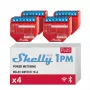 Shelly Relay 1PM Gen4 16A WLAN Zigbee Bluetooth — inteligentny przekaźnik na szynę DIN z pomiarem mocy