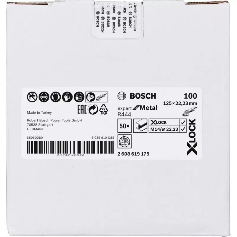 Bosch 2 608 619 175 tarcza szlifierska do narzędzia obrotowego Stal