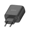 Ładowarka zewnętrzna SAVIO LA-06/B USB Type-C 30W Power Delivery 1x USB-C Czarny, 5–20V, 3A/9V, 3A/5V, 3A/12V, 2.1A