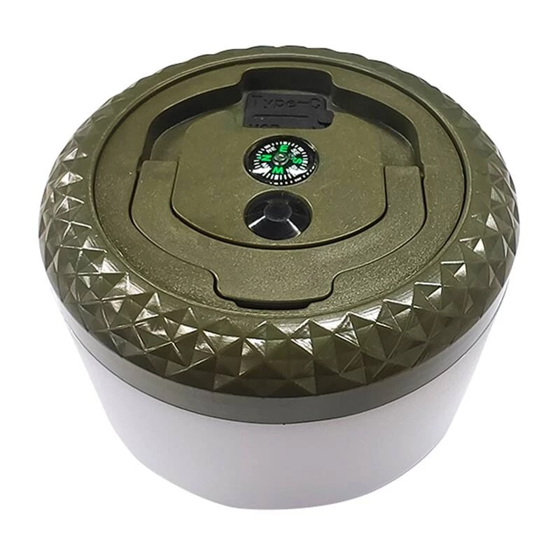 Przenośna lampa kempingowa Superfire LT01, regulowana 50–250 lm, funkcja powerbanku USB-C