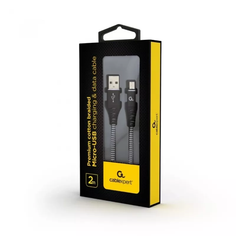 Kabel USB Cablexpert CC-USB2B-AMMBM-2M-BW