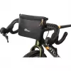 Morobbia Speedster 2in1, koszyk/torba rowerowa (czarny, torba na kierownicę 1,5 l)