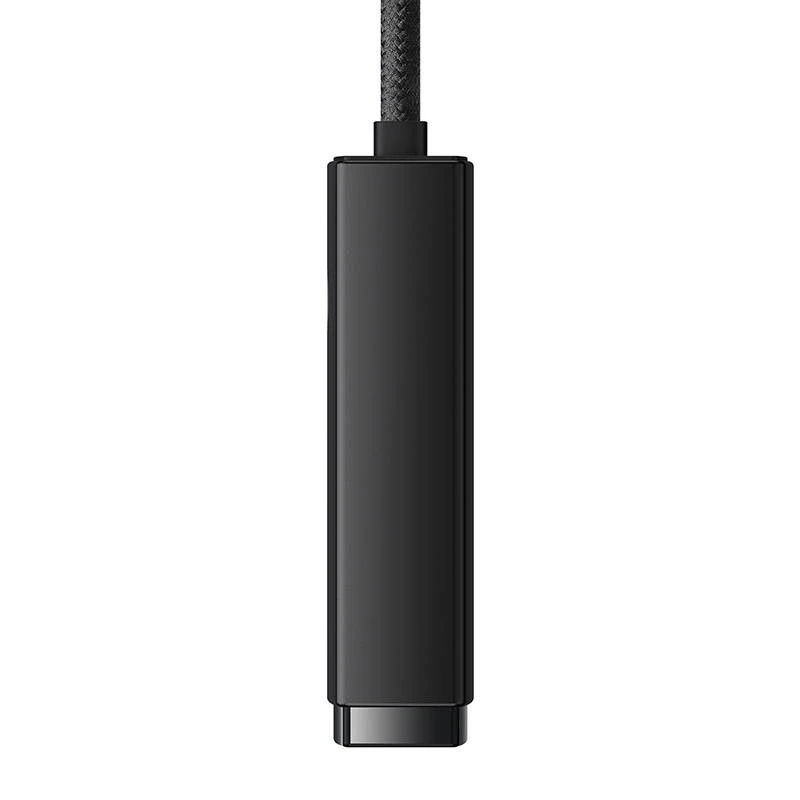 Baseus Lite Series adapter USB do RJ45, 100 Mb/s (czarny)
