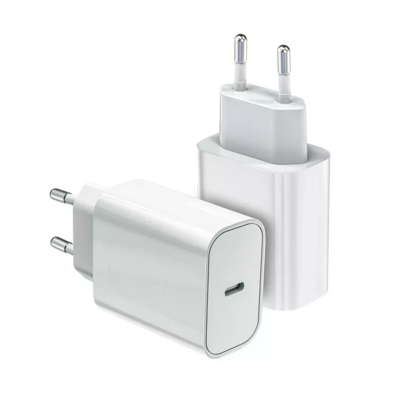 Universal charger USB C 20W Moc Delivery Biały