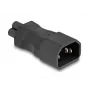 DeLOCK Netzadapter IEC 60320 C14 na wtyk C5 2,5 A prosty czarny
