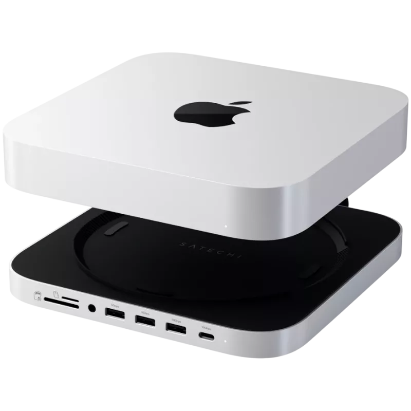 Stacja dokująca do laptopa Satechi ST-GMMSHS przewodowa USB 3.2 Gen 2 Type-C biała