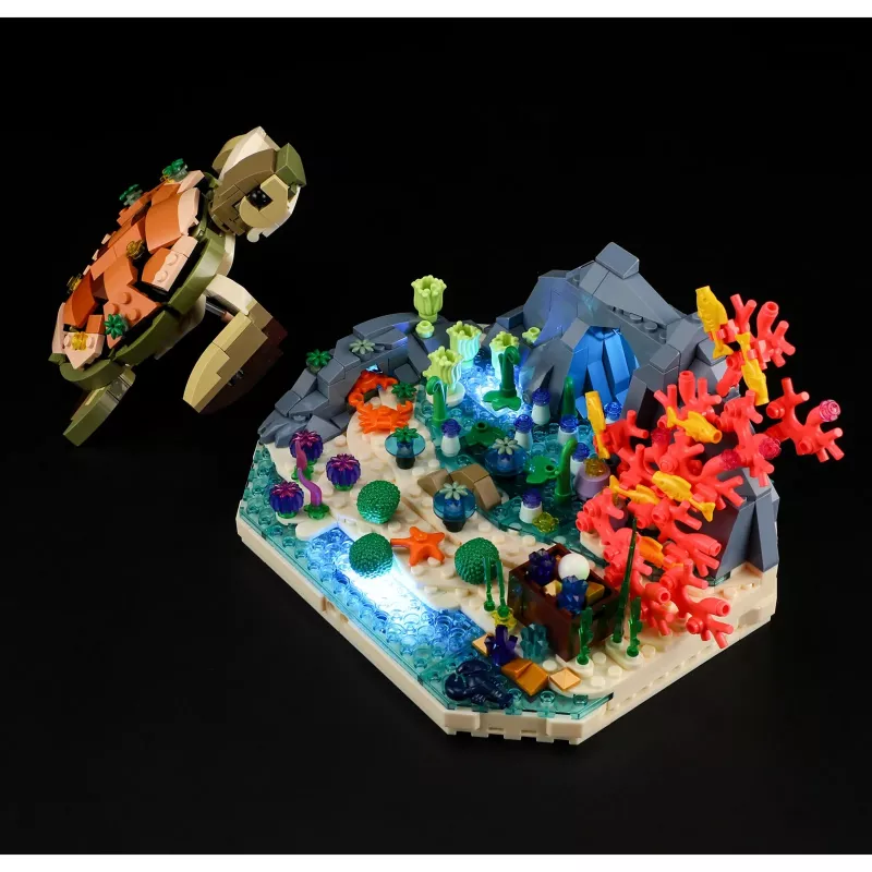 Lumibricks Turtle Reef Dream Building Set