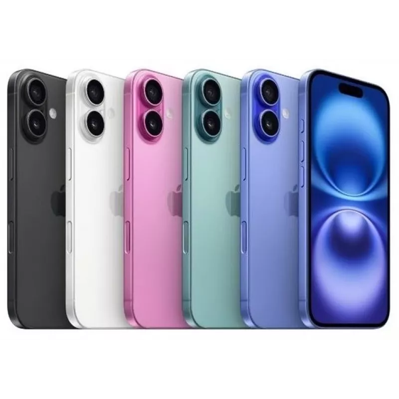 Smartfon Apple iPhone 16 6,1 cala 128 GB czarny
