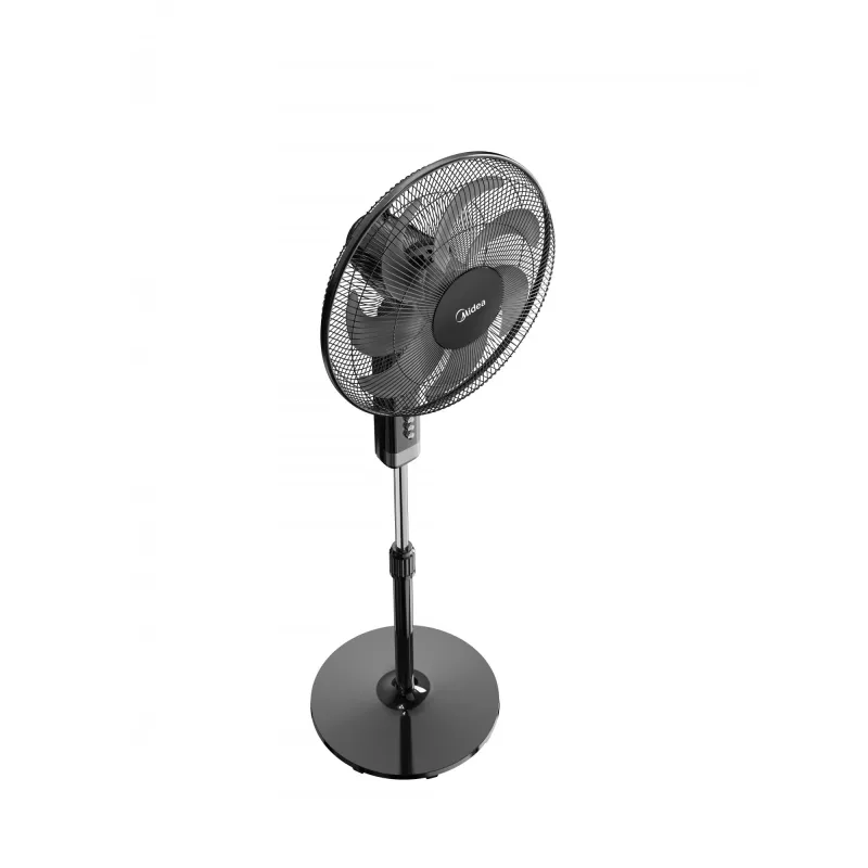 Wentylator stojący łopatkowy Midea FS40-23MT — 3 prędkości, timer 2 h, 50 W, 220–240 V, biały, wysokość 1300 mm