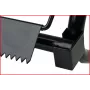 Uchwyt ścienny KS TOOLS 800.0160 na rolkę papieru — metalowy dozownik ścienny